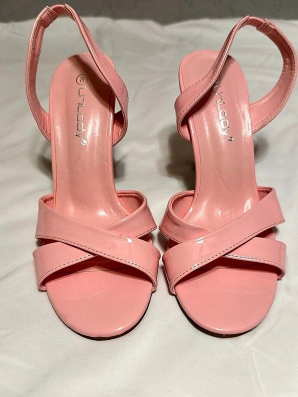 Pink Strappy Heels